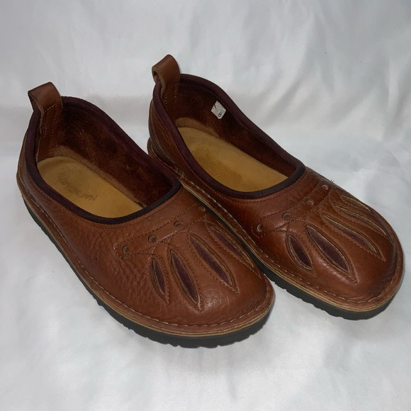 Native Earth Handmade Leather Unisex Low Shoes Court Slipper - Picture 3 of 16